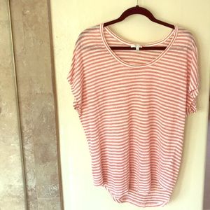 Joie Linen Striped Top